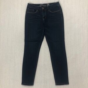 Seven 7 Est 1964‎ Women's Dark Wash Denim Legging Jeans Studded Pockets Size 10